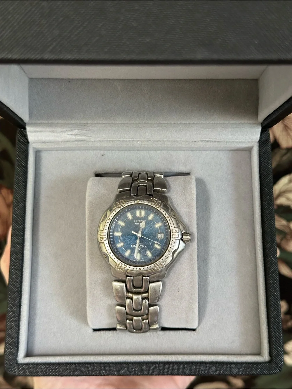 Citizen Titanium Eco Drive  WR 200 Solar Tech Watch